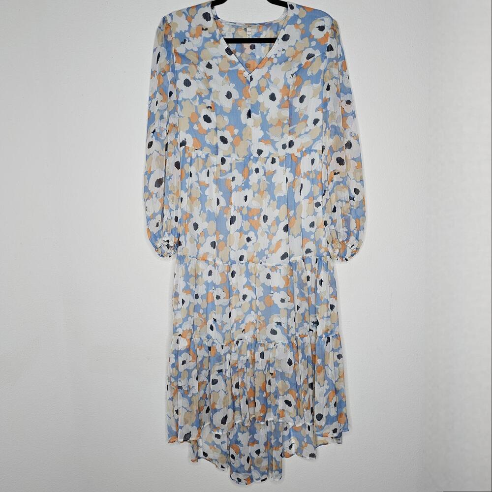 NWT Joie Women's Blue/White/Printed Dress Size Small